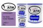 Preview: Volkswagen, Ice Grey Violet Metallic, LK4U / R3: 1L Lackdose + 1L Klarlack + 500ml Härter - Set, von ATW Autoteile West.